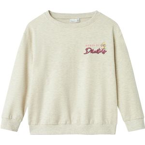 Name It Sweatshirt - NkfFasba BoredOFD - Peyote Melange - Name It - 7-8 jaar (122-128) - Sweatshirt