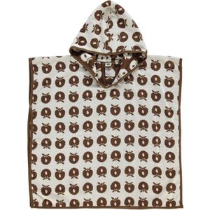 Småfolk Handdoek Poncho - Bison - Småfolk - 1-3 jaar (80-98) - Babyhanddoek