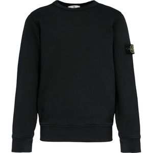 Stone Island Sweatshirt - Zwart - Stone Island - 8 jaar (128) - Sweatshirt