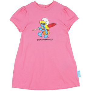 Emporio Armani Jurk - Roze m. Smurf Prima - Emporio Armani - 12 mnd - Jurk