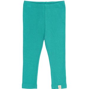 Petit Piao Leggings - Rib - Modaal - Turkoois - Petit Piao - 56 - Leggings