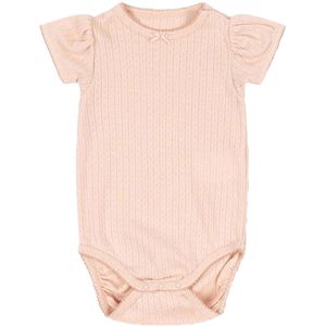 Konges Sløjd Romper s/s - Minnie Puff - Cameo Rose - Konges Sløjd - 68 - Romper S/S