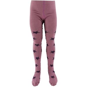Minymo Panty's - Gl. Roze m. sterren - Minymo - 56/62 - Panty's