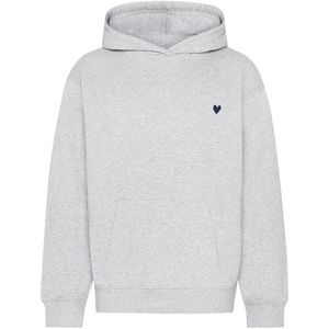 Grunt Hoodie - Grijs - Snow Melange - Grunt - 8 jaar (128) - Hoodie