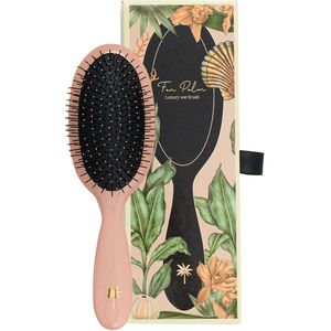 Fan Palm Haarborstel - Wet Brush - Medium+ - Strand Rose - Fan Palm - M - Medium - Haarborstel