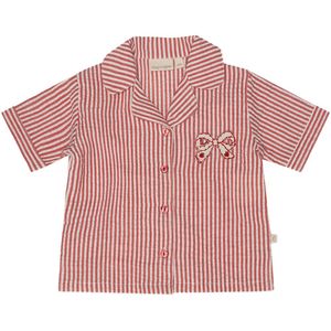 That's Mine Overhemd - Ino - Rood Stripe - Thats Mine - 2 jaar (92) - Hemd S/S