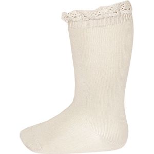Condor Kniesokken m. Veter - Beige - Condor - 3-6 mnd - Sokken
