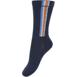 Melton Sokken - Verticaal Stripe - Marine - Melton - 23/26 - Sokken