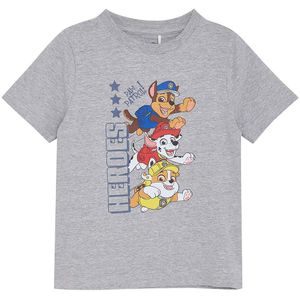 Minymo T-Shirt - Paw Patrol - Grey Melange - Minymo - 4 jaar (104) - T-Shirts