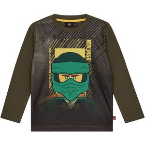 LEGO® Wear Ninjago Blouse - LwTaffy - Groen - LEGO® Wear - 4 jaar (104) - Shirts
