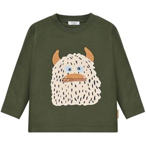 Hust and Claire Blouse - HCAnton - Deep Ivy m. Monster - Hust and Claire - 2 jaar (92) - Shirts
