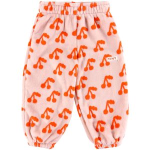 Tiny Cottons Fleece broek - Kersen - Wild Rose - Tiny Cottons - 3 jaar (98) - Fleece Broek
