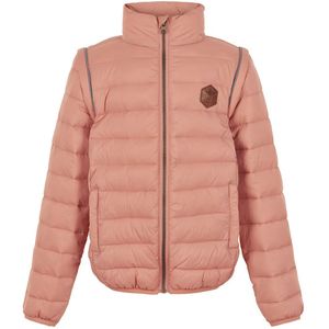 Mikk-Line Gevoerde Jas/Vest - 2-in-1 - Tawny Brown - Mikk-Line - 5 jaar (110) - Donsjassen