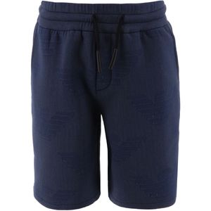 Emporio Armani Shorts - Navy Gestreept m. Logo's - Emporio Armani - 10 jaar (140) - Shorts
