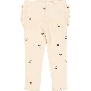 Konges Sløjd Broek - Sui - Cherry m. Pointelle - Konges Sløjd - 50/56 - Broeken - Katoen