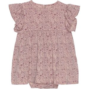 Fixoni Body met Rok s/s - Cameo Rose m. Bloemen - Fixoni - 50 - Romper S/S