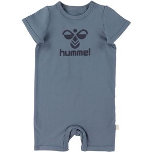Hummel Romper s/s - hmlMads - Blue Mirage - Hummel - 62 - Romper S/S