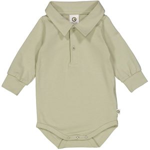 Müsli Hemdromper l/s - Cozy Ik - Desert Green - Müsli - 74 - Romper L/S