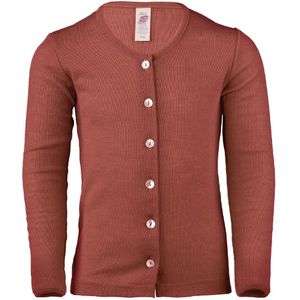 Engel Cardigan - Wol/Zijde - Koper - Engel - 8 jaar (128) - Cardigan