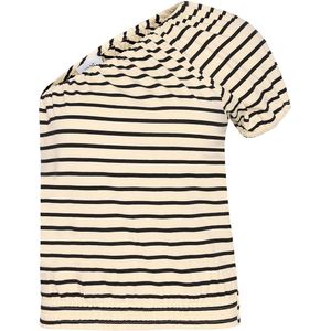 Grunt Top - GrLou - Off White/Zwart - Grunt - 10 jaar (140) - Tanktop