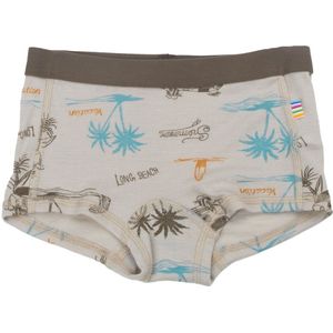 Joha Hipsters - Wol/Zijde - Beige m. Print - Joha - 130 - Hipsters