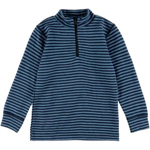 Joha Blouse - Wol - Blauw m. Strepen - Joha - 90 - Shirts