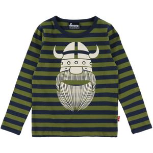 Danefæ Blouse - Danebasic - Dk Navy/Olive Erik - Danefæ - 2 jaar (92) - Shirts