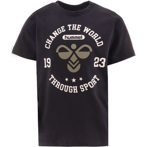 Hummel T-Shirt - hmlKalle - Zwart - Hummel - 5 jaar (110) - T-Shirts