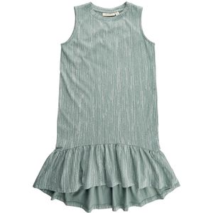 Soft Gallery Jurk - SGJenella Milkysea - Zilver Blue - Soft Gallery - 3 jaar (98) - Jurk