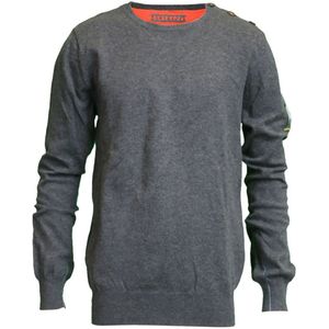 Hound Blouse - Gebreid - Dark Grey Melange - Hound - 10 jaar (140) - Shirts