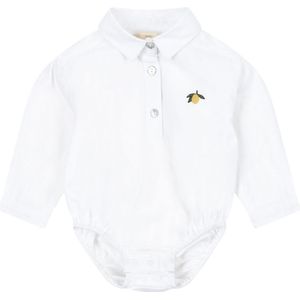 Konges Sløjd Hemdromper l/s - Straal - Optiek White - Konges Sløjd - 68 - Romper L/S