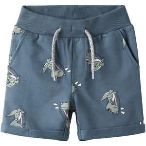 Name It Sweatshorts - NmmVermo - Blue Mirage/Dino Surf - Name It - 3 jaar (98) - Shorts