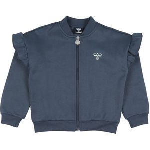 Hummel Cardigan - hmlPuff - Mat Blauw - Hummel - 8 jaar (128) - Cardigan