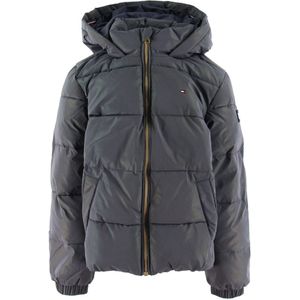 Tommy Hilfiger Gevoerde Jas - Icons Unicorn Reflecterend Puffer  - Tommy Hilfiger - 10 jaar (140) - Donsjassen