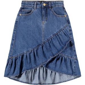 Molo Rok - Denim - Belinda - Mid Blue Denim - Molo - 7-8 jaar (122-128) - Rok