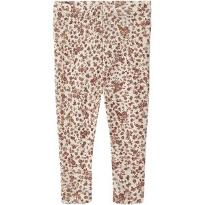 Wheat Leggings - Wol - Agi - Rose Bloemen - Wheat - 56 - Leggings - Wol