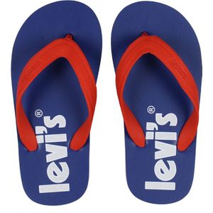 Levis Slippers - South Beach 2.0 - Rood/Navy - Levis - 28 - Slippers