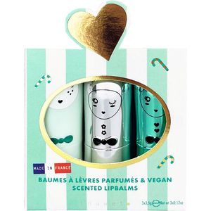 Inuwet Lippenbalsem - 3-pack - Jingle Aqua - Inuwet - OneSize - Verzorgingsproducten