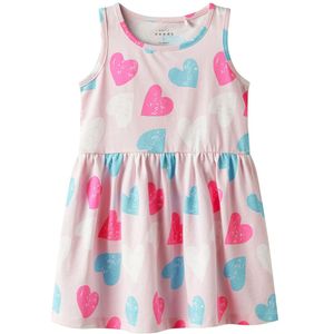 Name It Jurk - NmfVineo - Ballerina/Hearts - Name It - 3 jaar (98) - Jurk