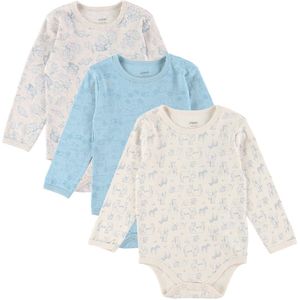 Pippi Romper - 1 st. - Assorti - l/s - Patroon - Pippi Baby - 50 - Romper L/S