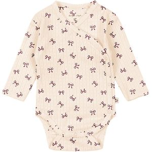 Konges Sløjd Wikkelromper l/s - Minnie - Bow Rouge - Konges Sløjd - 50/56 - Romper L/S