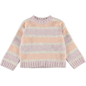 Molo Blouse - Wol/Acryl - Gertina - Breed Pastel - Molo - 15-16 jaar (170-176) - Shirts