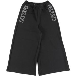 Emporio Armani Joggingbroek - Zwart m. Glitter - Emporio Armani - 10 jaar (140) - Joggingbroek