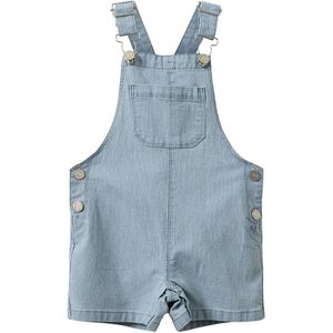 Sofie Schnoor Tuinbroek - Derek - Blue Denim Stripe - Sofie Schnoor - 74 - Tuinbroek