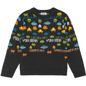 Molo Blouse - Gebreid - Wol/Acryl - Barri - Niveau omhoog! - Molo - 3-4 jaar (98-104) - Shirts