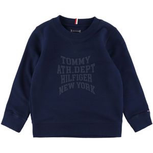 Tommy Hilfiger Sweatshirt - Atletisch Varsity - Dark Nacht Navy  - Tommy Hilfiger - 3 jaar (98) - Sweatshirt
