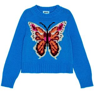 Molo Blouse - Gebreid - Wol/Acryl - Gulda - Vlinderdas Gebreid - Molo - 5-6 jaar (110-116) - Shirts