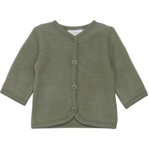 Fixoni Cardigan - Wol - Deep Lichen Green - Fixoni - 74 - Cardigan