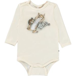 Romper l/s - Foss - Knuffels - Molo - 74 - Romper L/S