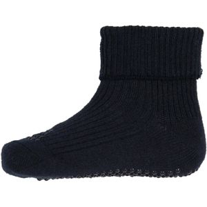Melton Sokken - Anti-Slip - ABS - Navy - Melton - 17/19 - Sokken